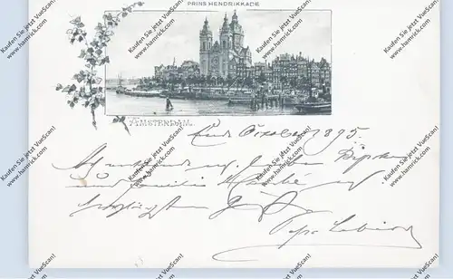 AMSTERDAM, Prins Hendrikkade, 1895