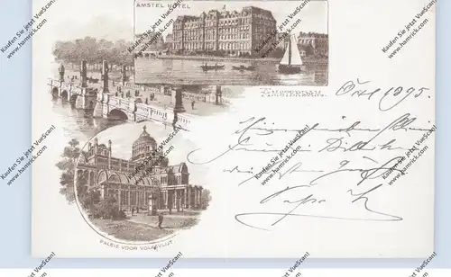 AMSTERDAM, Amstel Hotel, Palais voor Volksvlijt, 1895