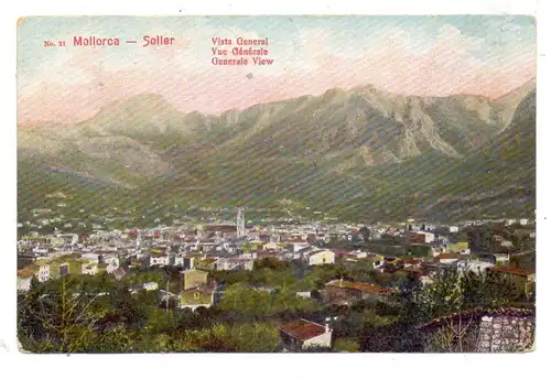E 07100 SOLLER, Vista General 1910