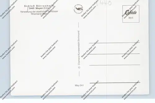 5440 MAYEN, Schloß Bürresheim, Aussenansicht