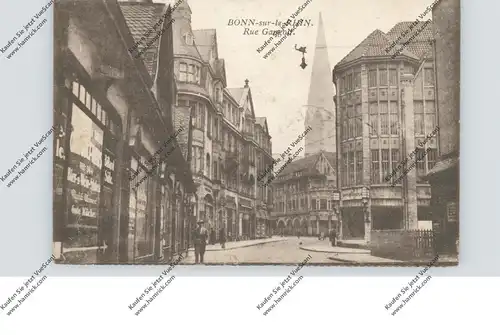 5300 BONN, Gangolfstrasse, 20er Jahre, franz. Besatzung