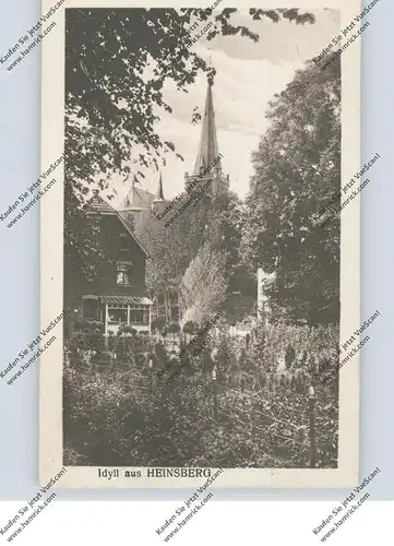 5138 HEINSBERG, Idyll aus Heinsberg, Kirche, 1919