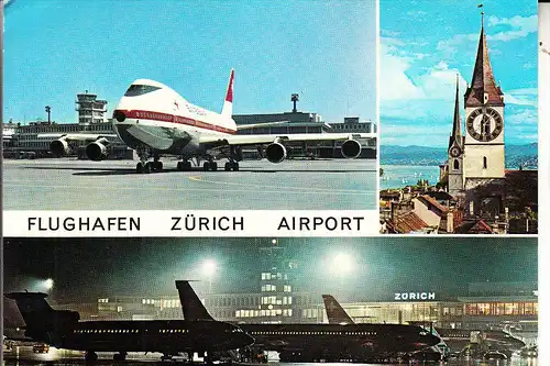 FLUGHAFEN / Airport - ZÜRICH, Swissair
