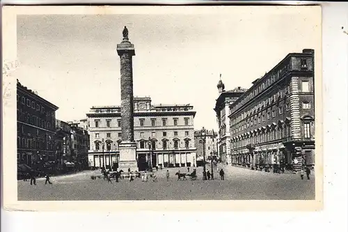 I 00100 ROMA / ROM, Piazza Colonna, 1933, Vatican-Frankatur