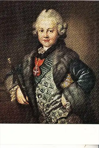 MONARCHIE - DEUTSCHLAND, Erbprinz Carl August von Sachsen-Weimar, 1769