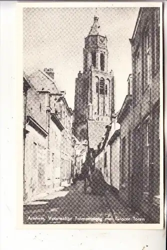 NL - GELDERLAND - ARNHEM, Voormalige Trompetsteeg, Groote Toren
