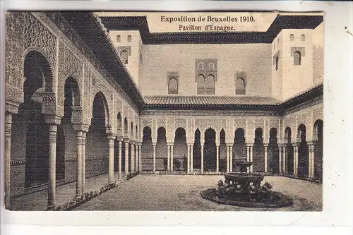 EXPO - BRUSSEL 1910, Pavillon d'Espagne