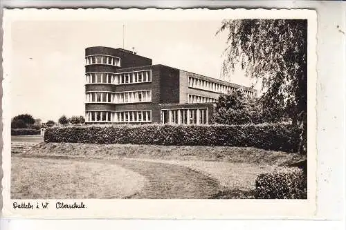 4354 DATTELN, Oberschule, Architektur, 1951