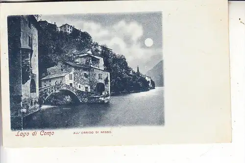 I 22020 NESSO, Luna / Mondschein-Karte, ca. 1905