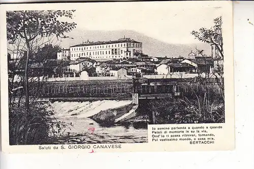 I 10090 SAN GIORGIO CANAVESE, Saluti da..., 1931