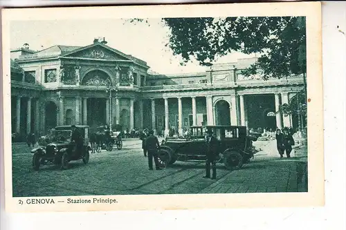 BAHNHOF / Station / La Gare - GENOVA, Taxis