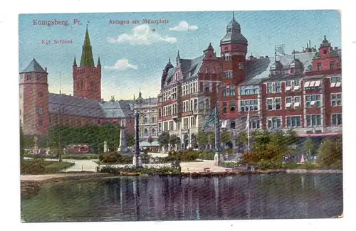 OSTPREUSSEN - KÖNIGSBERG / KALININGRAD, Anlagen am Münzplatz