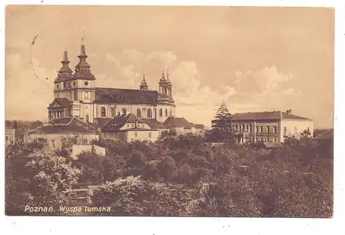 POSEN - POSEN / POZNAN, Wyspa Tumska, 1913