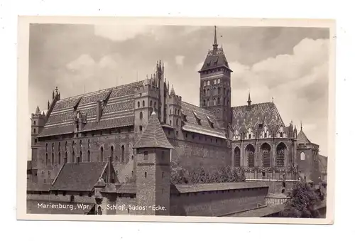 WESTPREUSSEN - MARIENBURG / MALBORK, Schloß, Südost-Ecke