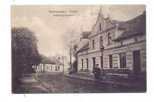 OSTPREUSSEN - MEHLAUKEN / SALESSJE, Adler-Apotheke, 1913