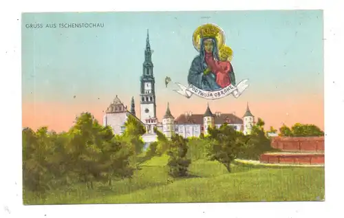 OBER-SCHLESIEN - TSCHENSTOCHAU / CZESTOCHOWA, Kloster und Schwarze Madonna, 1940