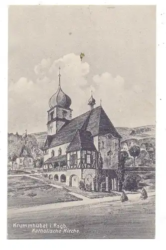 NIEDER-SCHLESIEN - KRUMMHÜBEL / KARPACZ, Katholische Kirche