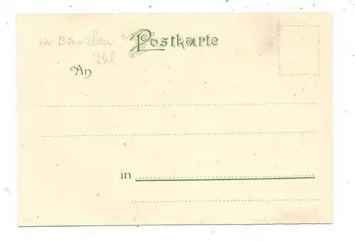 NIEDER-SCHLESIEN - EICHBERG / DABROWA BOLESLAWIECKA, Lithographie, Hübner's Gasthof, Dampf-Ziegelei
