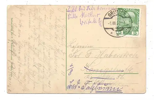 BÖHMEN & MÄHREN - GRULICH / KRALIKY, Missionshaus auf dem Muttergottesberge, 1912