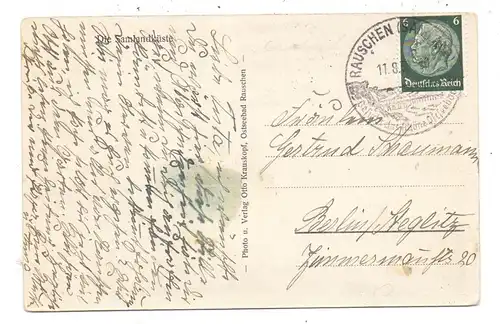 OSTPREUSSEN - WARNICKEN / LESNOJE, Wolfsschlucht, Samlandküste, 1939, Verlag Krauskopf