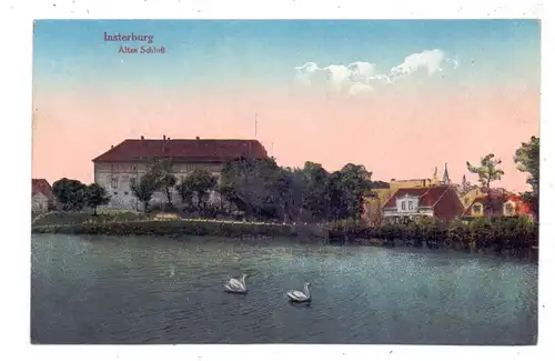 OSTPREUSSEN - INSTERBURG / TSCHERNJACHOWSK, Altes Schloß, 1922