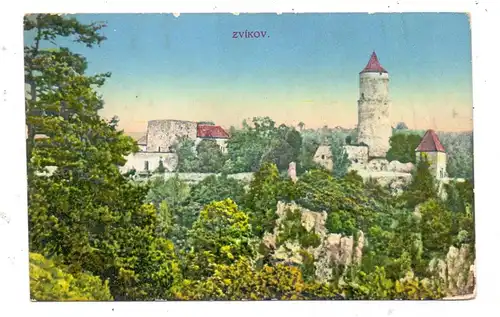 BÖHMEN & MÄHREN - ZWICKAU / ZVIKOV, Burg