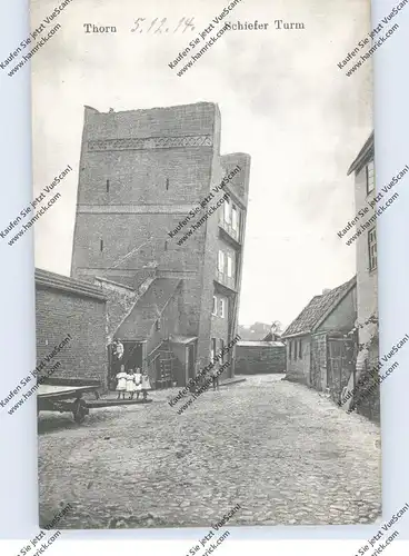 WESTPREUSSEN - THORN / TORUN, Schiefer Turm, 1914