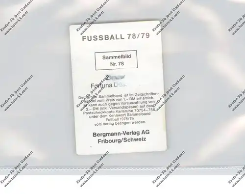 FUSSBALL - FORTUNA DÜSSELDORF - FELIX ZWAYER, Autogramm