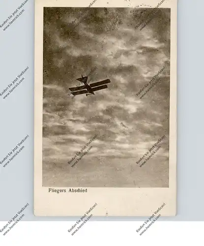 MILITÄR - 1.Weltkrieg, Deutscher Flieger, 1916
