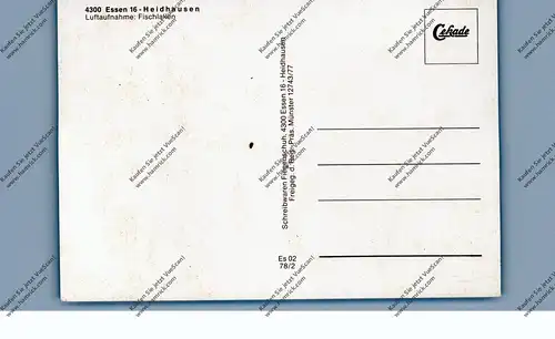 4300 ESSEN - HEIDHAUSEN, Luftaufnahme