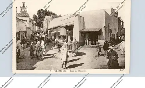 ALGERIE - TLEMCEN, Rue de Mascara