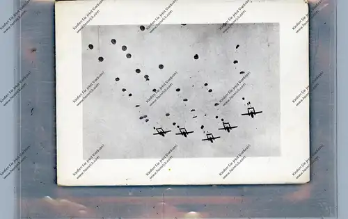MILITÄR - Weihnachtskarte des 1er Bat. de Parachutistes / Franz. Fallschirmjäger