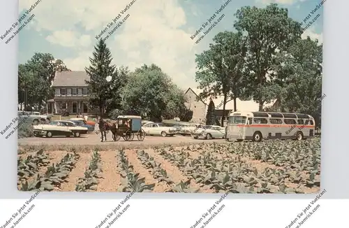 USA - PENNSYLVANIA - LANCASTER, Amish Country, Amish Farm Exhibit, Oldtimer US-Cars
