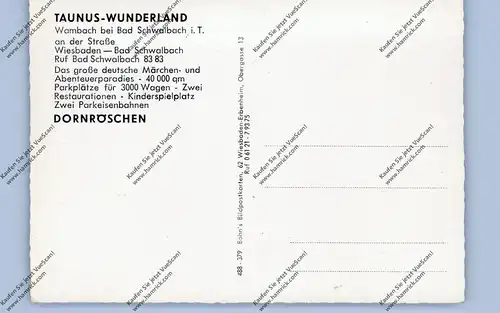 6229 SCHLANGENBAD - WAMBACH, Taunus-Wunderland, Märchen