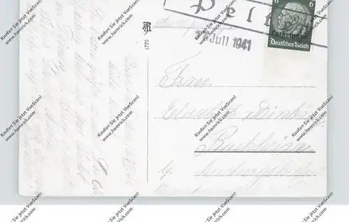 F 57245 PELTER / PELTRE, Postgeschichte, Landpoststempel 1941, Lothringen Frankatur