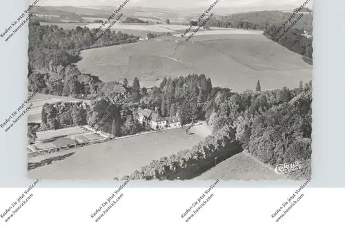 5204 LOHMAR, Hotel Schloß Auel, Luftaufnahme 1953