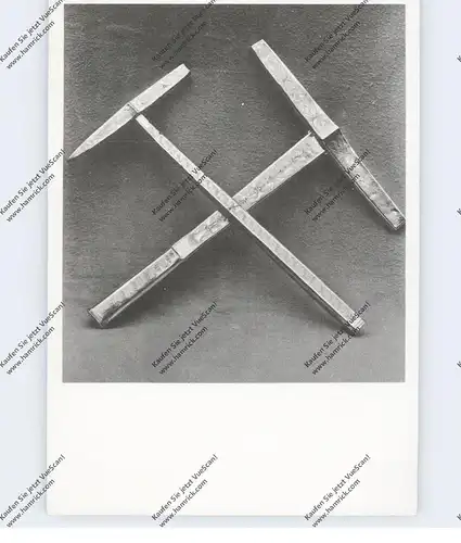 BERGBAU / Mining, Schlägel und Eisen in Silber, Bergbaumuseum Freiberg