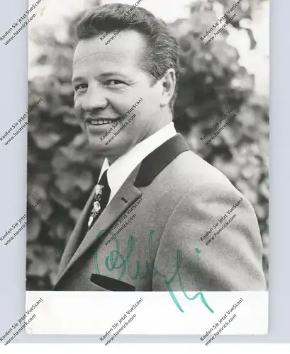 TV - UNTERHALTUNG - AUTOGRAPH - OTTO HÖPFNER, "Der Blaue Bock", "Stelldichein beim Wein"