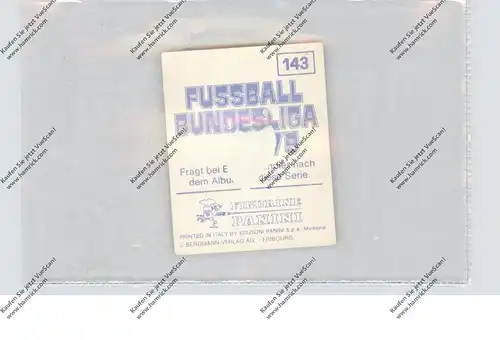 FUSSBALL - MSV DUISBURG - NORBERT FRUCK, Autogramm