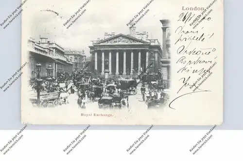 UK - ENGLAND - LONDON, Royal Exchange, 1900