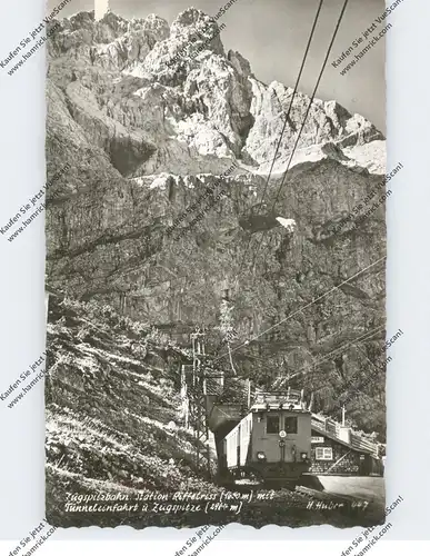8100 GARMISCH - PARTENKIRCHE / Zugspitze, Zugspitzbahn / Zahnradbahn, Station Riffelriss,1953