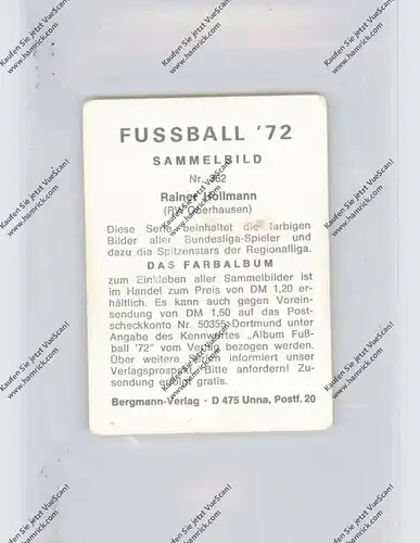 FUSSBALL - ROT-WEISS OBERHAUSEN, RAINER HOLLMANN