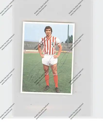 FUSSBALL - WERDER BREMEN - PETER DIETRICH, Autogramm