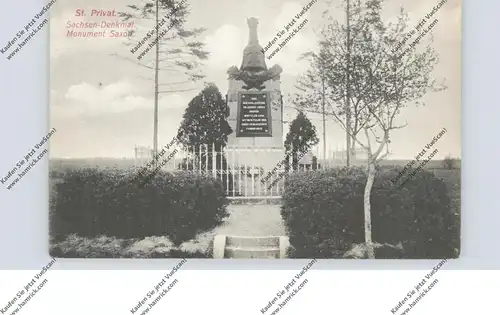 F 57130 GRAVELOTTE / ST.PRIVAT, Sachsen-Denkmal, Verlag Frings & Garms / Bernhoeft