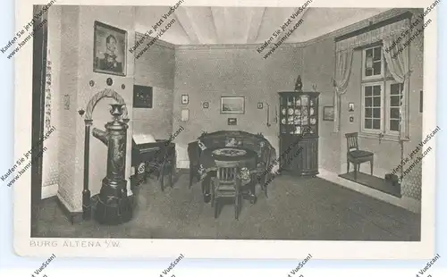 5990 ALTENA, Burg, Innenansicht