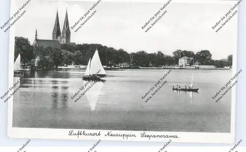 0-1950 NEURUPPIN, Seepanorama