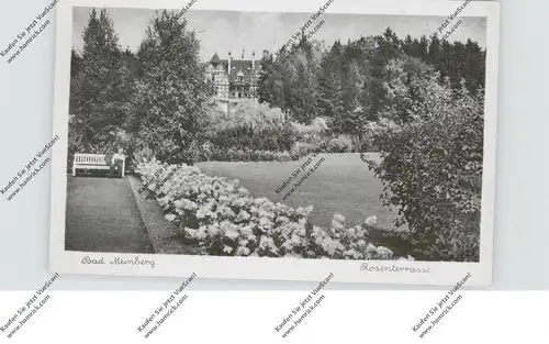 4934 HORN - BAD MEINBERG, Rosenterrasse, NS-Beflaggung, 1943