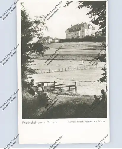 0-4308 THALE - FRIEDRICHSBRUNN, Kurhaus mit Frische