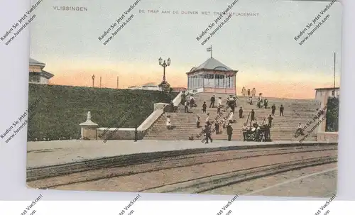 ZEELAND - VLISSINGEN, Tramenplacement aan de Trap