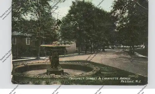 USA - NEW JERSEY - PASSAIC, Prospect Street & Lavayette Avenue, 1912